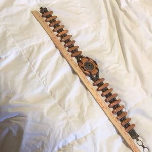 Wood and Metal Belt